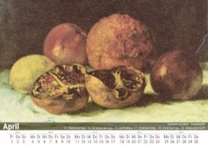 Gustave Courbet 2022 - Timokrates Kalender, Tischkalender, Bildkalender - DIN A5 (21 x 15 cm)