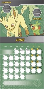 Pokémon Broschurkalender 2022