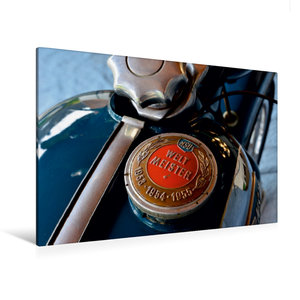Premium Textil-Leinwand 120 cm x 80 cm quer Ein Motiv aus dem Kalender Deutsche Motorrad Oldtimer
