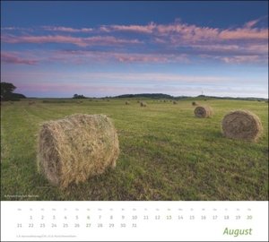 Landleben Bildkalender 2023. Idyllische Naturaufnahmen in einem Wandkalender 2023 Großformat. Kalender mit hochwertigen Fotos ländlicher Stillleben.