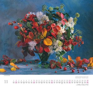 Geliebte Blumensträuße 2025 – DUMONT Wandkalender – mit allen wichtigen Feiertagen – Format 38,0 x 35,5 cm