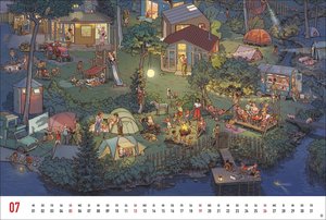Göbel & Knorr Wimmelbilder Edition Kalender 2026