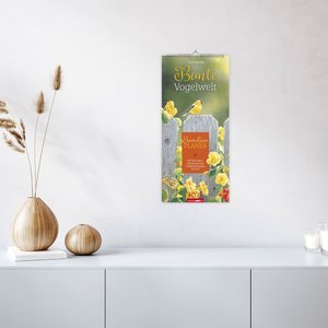 Bunte Vogelwelt Familienplaner 2026