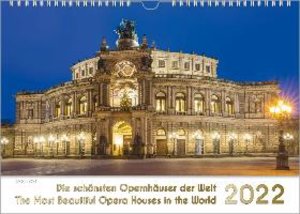 Bach, P: Opernhäuser, ein Musik-Kalender 2022, DIN A3