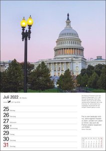 Amerika Kalender 2022