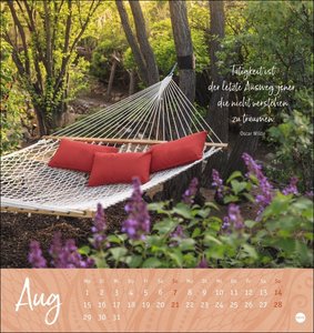 Ich wünsch dir ... Zeit zum Träumen Postkartenkalender 2022