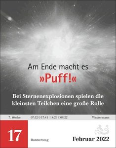 Einstein für Quanten-Dilettanten Kalender 2022