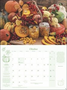 Küchenkalender Broschur XL 2023.Praktischer und dekorativer Kalender für die Küche: Tolle Fotos und viel Platz für Termine in einem hochwertigen Broschürenkalender.