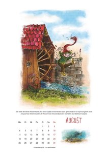 Der Otfried-Preußler-Kalender 2025 – Wandkalender für Kinder – Mit Räuber Hotzenplotz, Kleiner Hexe und Co. – 29,7 x 42 cm – Spiralbindung
