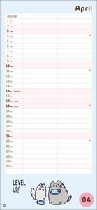 Pusheen Planer für zwei Kalender 2022