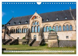 Historisches Goslar - Niedersachsen (Wandkalender 2024 DIN A4 quer), CALVENDO Monatskalender