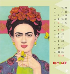 Frida Postkartenkalender 2025