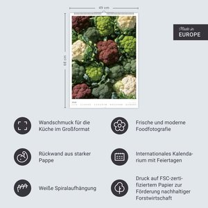 Food Gallery Kalender 2026