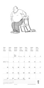 Bunny Suicides 2025 - Wand-Kalender - Broschüren-Kalender - 30x30 - 30x60 geöffnet - Cartoon