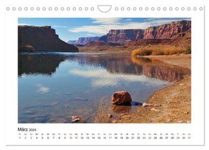 Impressionen vom Colorado River (Wandkalender 2024 DIN A4 quer), CALVENDO Monatskalender