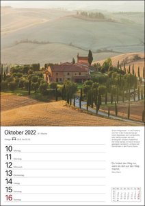 Traumziele Kalender 2022