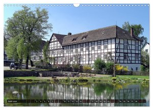 Im Weserbergland - Von Hannoversch Münden bis Minden (Wandkalender 2024 DIN A3 quer), CALVENDO Monatskalender