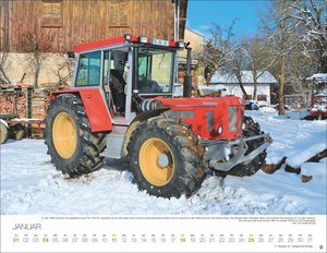 Starke Traktoren Posterkalender 2026