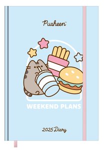 Pyramid – Pusheen 2025 Diary 14,8x21cm (A5), tägliches Notizbuch, niedliches Schreibwaren Zubehör für Büro & Schule