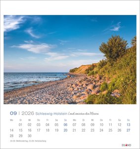 Schleswig-Holstein Postkartenkalender 2026