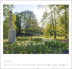 Ein Spaziergang durch Preußische Schlösser und Gärten Kalender 2022