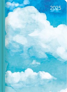 Minitimer Style Wolkenspiel 2025 - Taschen-Kalender A6 - Weekly - 192 Seiten - Notiz-Buch - mit Info- und Adressteil - Alpha Edition