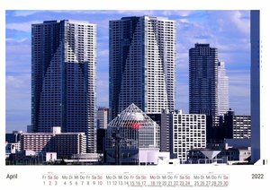 Japan 2022 - White Edition - Timokrates Kalender, Wandkalender, Bildkalender - DIN A4 (ca. 30 x 21 cm)