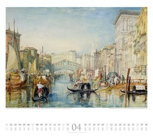 William Turner Kalender 2024