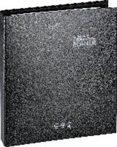 Termin-/Unterrichtsplaner 2021/2022, Ringbuch-Kalender mit Einlage, A4 schwarz