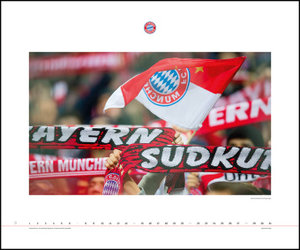 FC Bayern München 2022 Wand-Kalender - Fußball-Kalender - Fan-Kalender - 60x50 - Sport