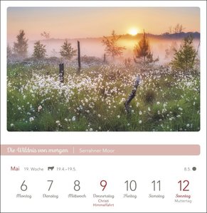 Das Glück liegt in Deutschland Postkarten-Kalender 2024. Wochen-Kalender mit 53 besonderen Orten. Stimmungsvolle Foto-Motive zum Aufhängen und Aufstellen
