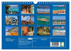 Kefalonia Kleine Juwelen im Ionischen Meer (Wandkalender 2024 DIN A4 quer), CALVENDO Monatskalender