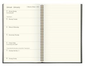 Buchkalender Times Small12 Einlage 2023