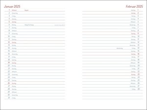 Helme Heine Familienplaner Buch A6 2024. Familienkalender mit 4 Spalten. Liebevoll illustrierter Buch-Kalender mit Einstecktasche und Schulferien. Terminplaner mit 160 Seiten.