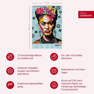 Frida Posterkalender 2026