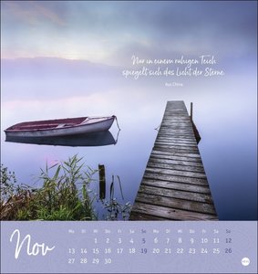 Stille Momente Postkartenkalender 2023