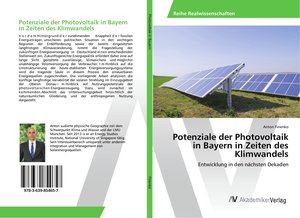 Potenziale der Photovoltaik in Bayern in Zeiten des Klimwandels