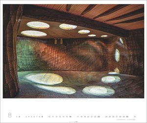 Architecture in Music Kalender 2026 - Musikinstrumente von innen