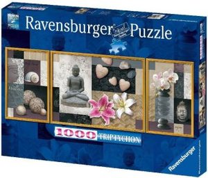 Ravensburger 19992 - Wellness, Triptychon, 1000 Teile Puzzle