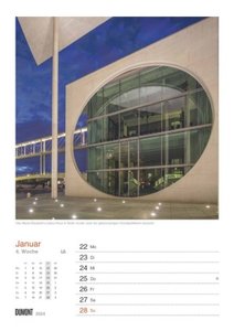 In Deutschland unterwegs Wochenkalender 2024 - Wandkalender - Format 21,0 x 29,7 cm