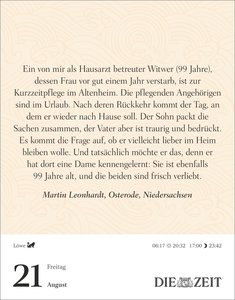 Was mein Leben reicher macht Tagesabreißkalender 2026
