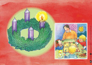 Advent und Weihnachten. Kamishibai Bildkartenset