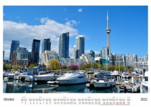 Toronto 2022 - White Edition - Timokrates Kalender, Wandkalender, Bildkalender - DIN A4 (ca. 30 x 21 cm)
