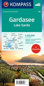 KOMPASS Panorama Gardasee - Lago di Garda