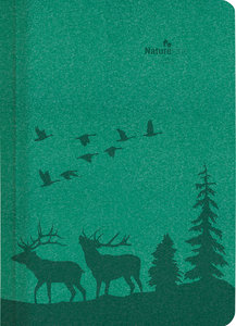 Buchkalender Nature Line Forest 2023 - Taschen-Kalender A5 - 1 Tag 1 Seite - 416 Seiten - Umwelt-Kalender - mit Hardcover - Alpha Edition