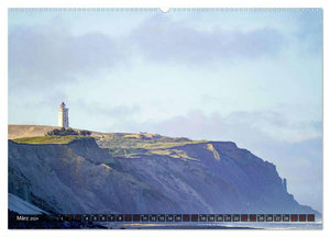 Rubjerg Knude Fyr - Ein Leuchtturm auf Abwegen (hochwertiger Premium Wandkalender 2024 DIN A2 quer), Kunstdruck in Hochglanz