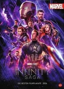 Marvel Filmplakate Edition Kalender 2024