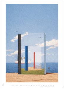 Quint Buchholz: Augenblicke Kalender 2026