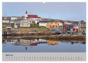 Neufundland 2024 (Wandkalender 2024 DIN A2 quer), CALVENDO Monatskalender