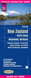 Reise Know-How Landkarte Neuseeland, Nordinsel / New Zealand, North Island (1:550.000)